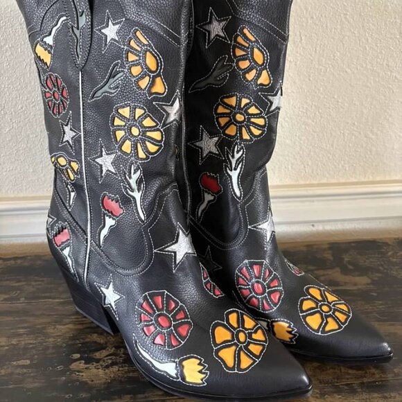 Dolce Vita Shoes - Dolce Vita Lassie Wetern Cowboy Boot Black- SZ 11- NEW